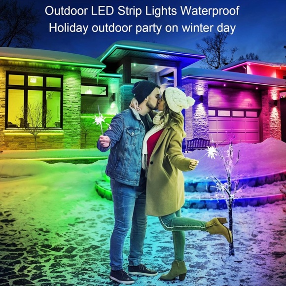 AILBTON 100ft Outdoor LED Strip Lights Waterproof,IP68 Outside Led - Picture 4 of 7